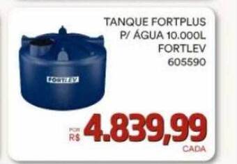 Tanque fortplus p- água 10.000l fortlev