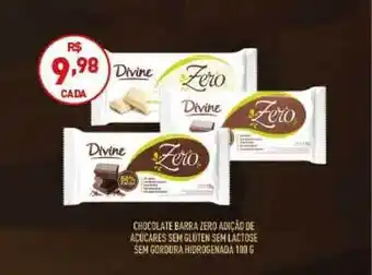 Chocolate Barra Zero Adição De Acucares Sem Glúten Sem Lactose Sem Gordura Hidrogenada