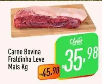 Supermercados Pague Menos Carne Bovina Fraldinha leve mais 1kg oferta