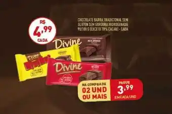 Chocolate Barra Tradicional Sem Gluten Sem Gordura Hidrogenada