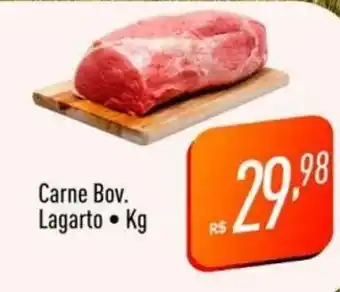 Supermercados Pague Menos Carne Bov. Lagarto 1kg oferta