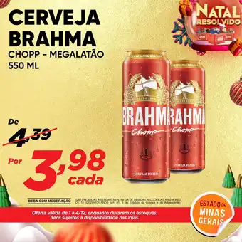 Cerveja Brahma 550ml