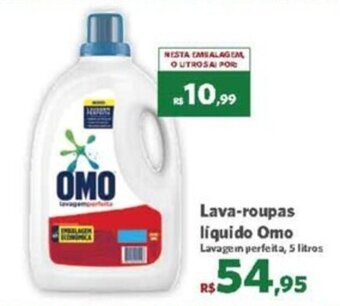 Lava roupas Liquido Omo 5L