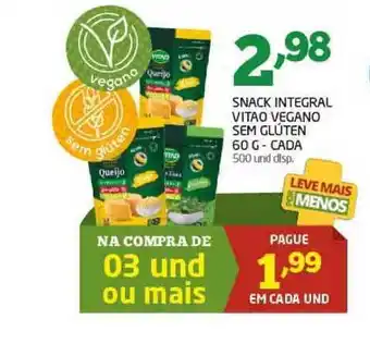 Cooper Snack Integral Vitao Vegano Sem Glúten 03 und. ou mais oferta