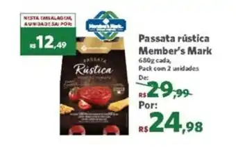 Sam's Club Passata Rustica Member's Mark oferta