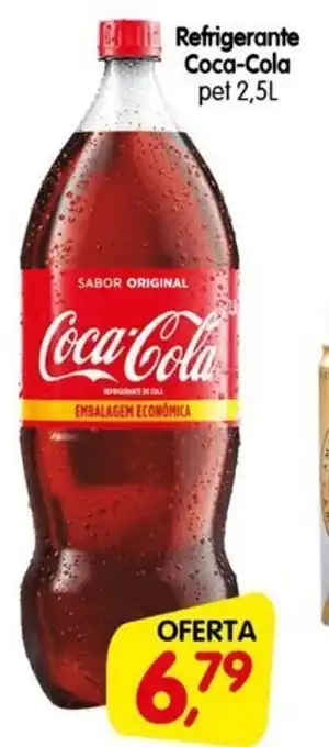 Cercadão Refrigerante Coca Cola 2.5L oferta