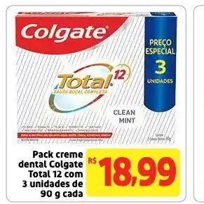 Mercado Extra Pack creme dental oferta