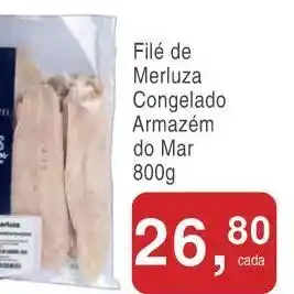 Mineirão Atacarejo Filé de merluza congelado oferta