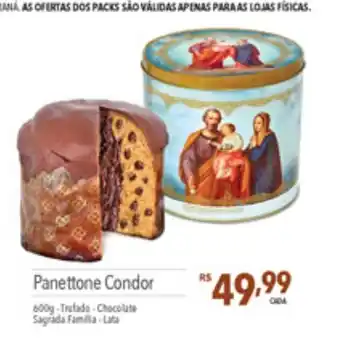Supermercados Condor Panettone oferta