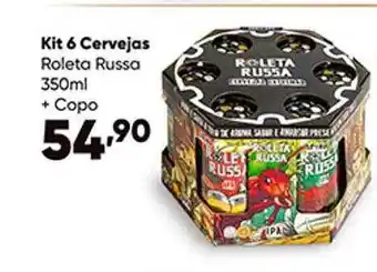 Zaffari Kit 6 cervejas roleta russa oferta