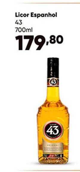 Zaffari Licor espanhol 43 oferta