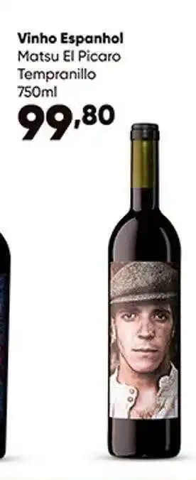 Zaffari Vinho espanhol matsu el picaro tempranillo oferta