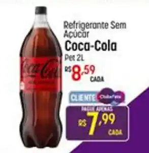 Muffato Refrigerante sem Acucar Coca Cola 2L oferta