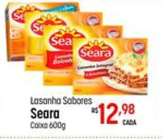 Muffato Lasanha Sabores Seara 600g oferta