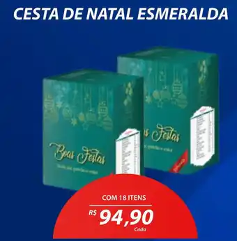 Cesta de Natal Esmeralda
