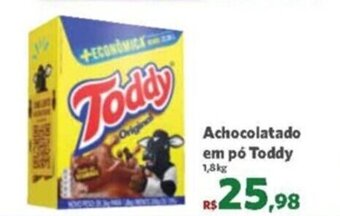 Sam's Club Achocolatado em po Toddy 1.8kg oferta