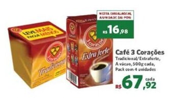 Sam's Club Cafe 3 Coracoes oferta