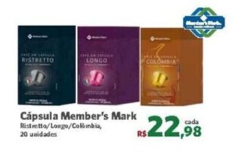 Capsula Member's Mark 20 unidades