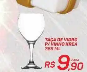 GBarbosa Taça de vidro p-vinho krea oferta