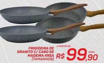 GBarbosa Frigideira de granito c-cabo de madeira krea oferta