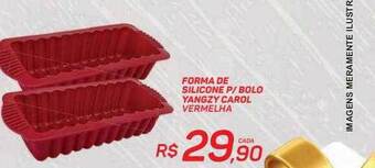 GBarbosa Forma de silicone p-bolo yangzy carol vermelha oferta