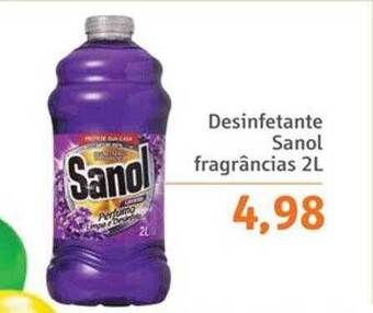 Sonda Desinfetante sanol fragrâncias oferta