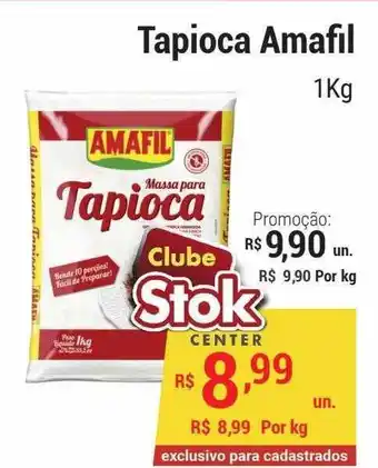 Tapioca amafil