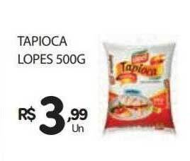 Supermercado Vitorino Tapioca lopes oferta