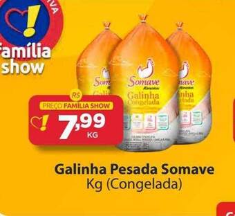 Super Show Galinha pesada somave kg congelada oferta