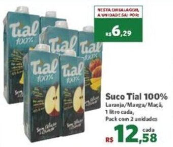 Suco Tial 100% 1L
