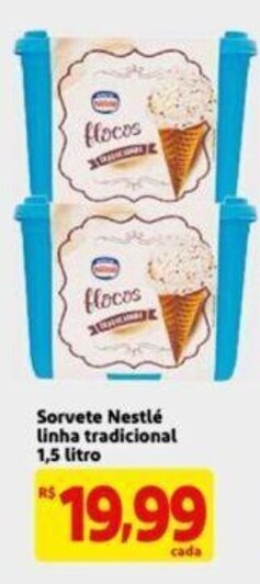 Extra Supermercado Sorvete Nestle Linha Tradicional 1.5L oferta