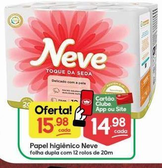 Supermercados Princesa Papel higiênico neve oferta