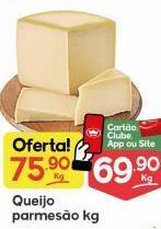 Supermercados Princesa Queijo parmesão kg oferta