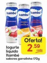 Supermercados Princesa Iogurte líquido itambé 170g oferta