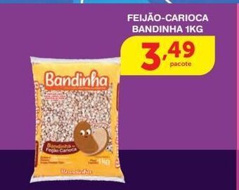 Feijão-carioca bandinha 1kg