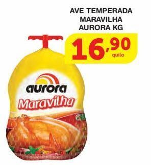 Roldão Ave temperada maravilha aurora kg oferta