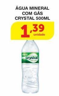 Roldão Água mineral com gás crystal 500ml oferta