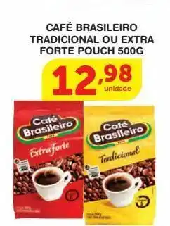 Roldão Café brasileiro tradicional ou extra forte pouch 500g oferta