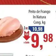 Supermercados BH Peito de frango oferta