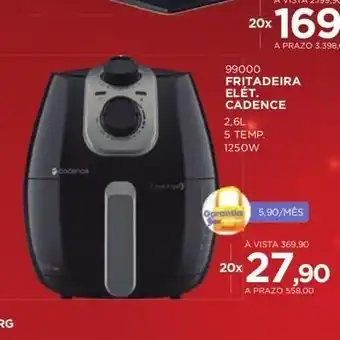 Benoit Fritadeira elétrica cadence oferta