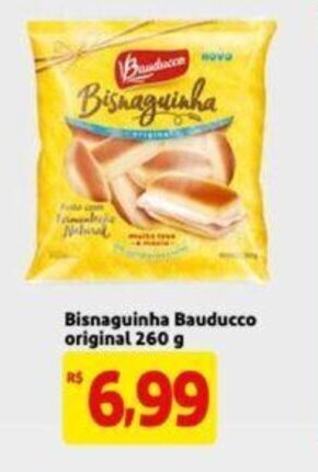 Extra Supermercado Bisnaguinha bauducco original 260g oferta