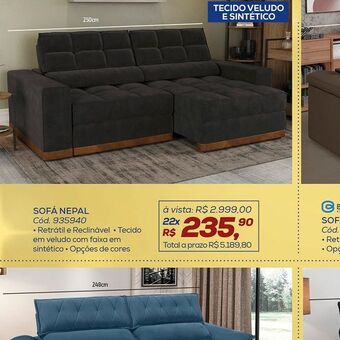 Lojas Colombo Estofado oferta