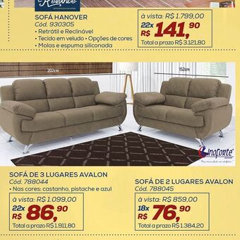 Lojas Colombo Estofado oferta
