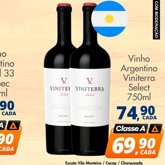 Delta Supermercados Vinho oferta