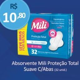 Tchê Farmácias Absorvente oferta