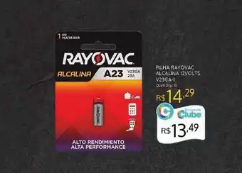 Pilha rayovac alcalina 12volts v23ga-i