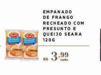 Empório Bahamas Empanado de frango recheado com presunto e queijo seara oferta