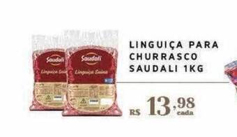 Linguiça para churrasco saudali
