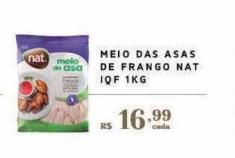 Empório Bahamas Meio das asas de frango nat iqf oferta
