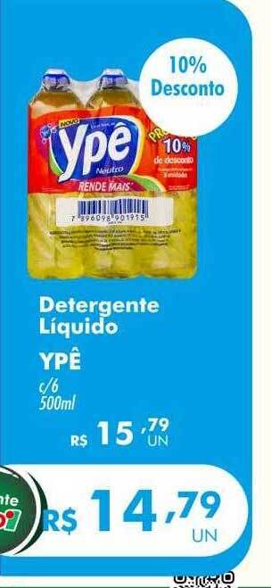 Irani Supermercados Detergente líquido ypê oferta